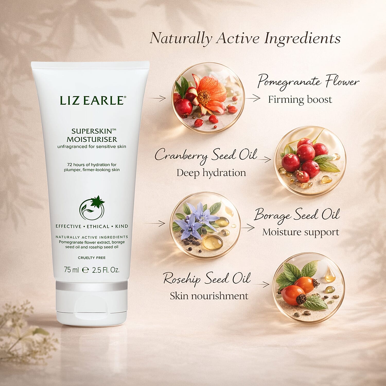 Liz Earle Moisturiser Superskin - 75ml