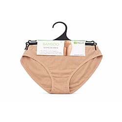 Palms Ladies Breathable Soft Bamboo-Blend Pack Of 2 Bikini Briefs 