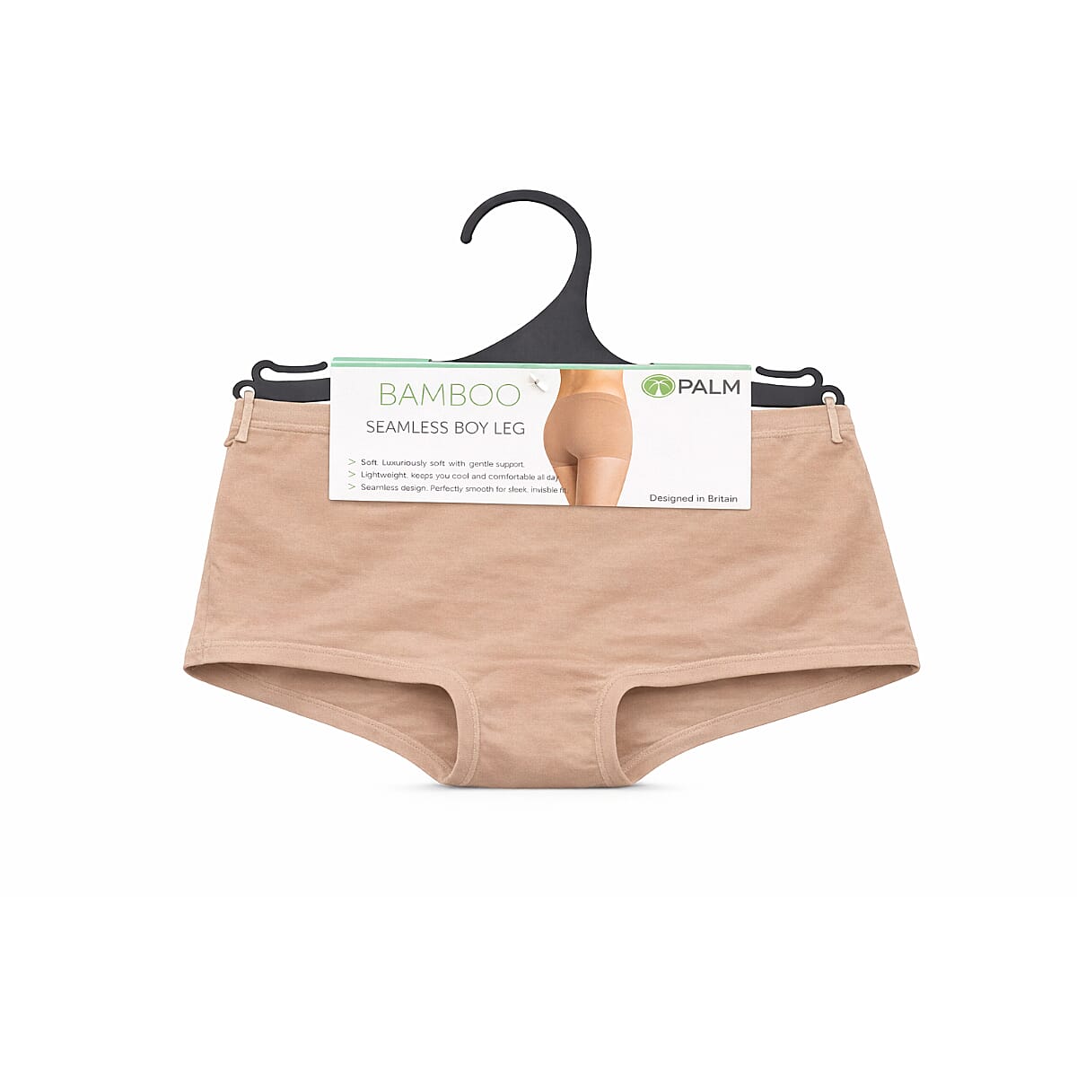 Palms Ladies Breathable Soft Bamboo-Blend Pack Of 2 Shorts 