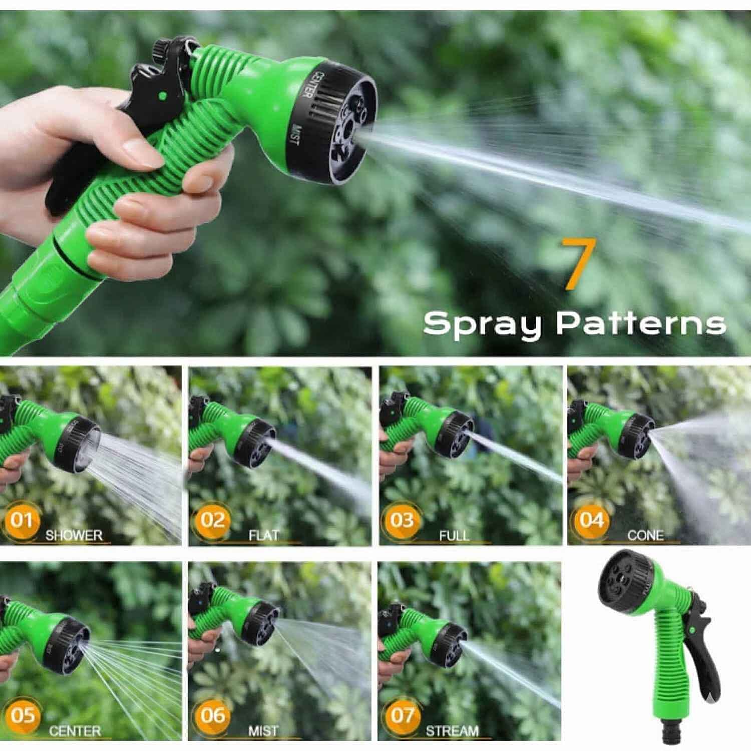 Latham - Hall 100Ft Expanding Hose Pipe - Green