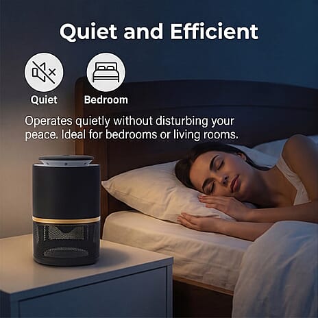 BESTSELLER - Intelligent Mosquito and Fly Zapper UV Light - Black