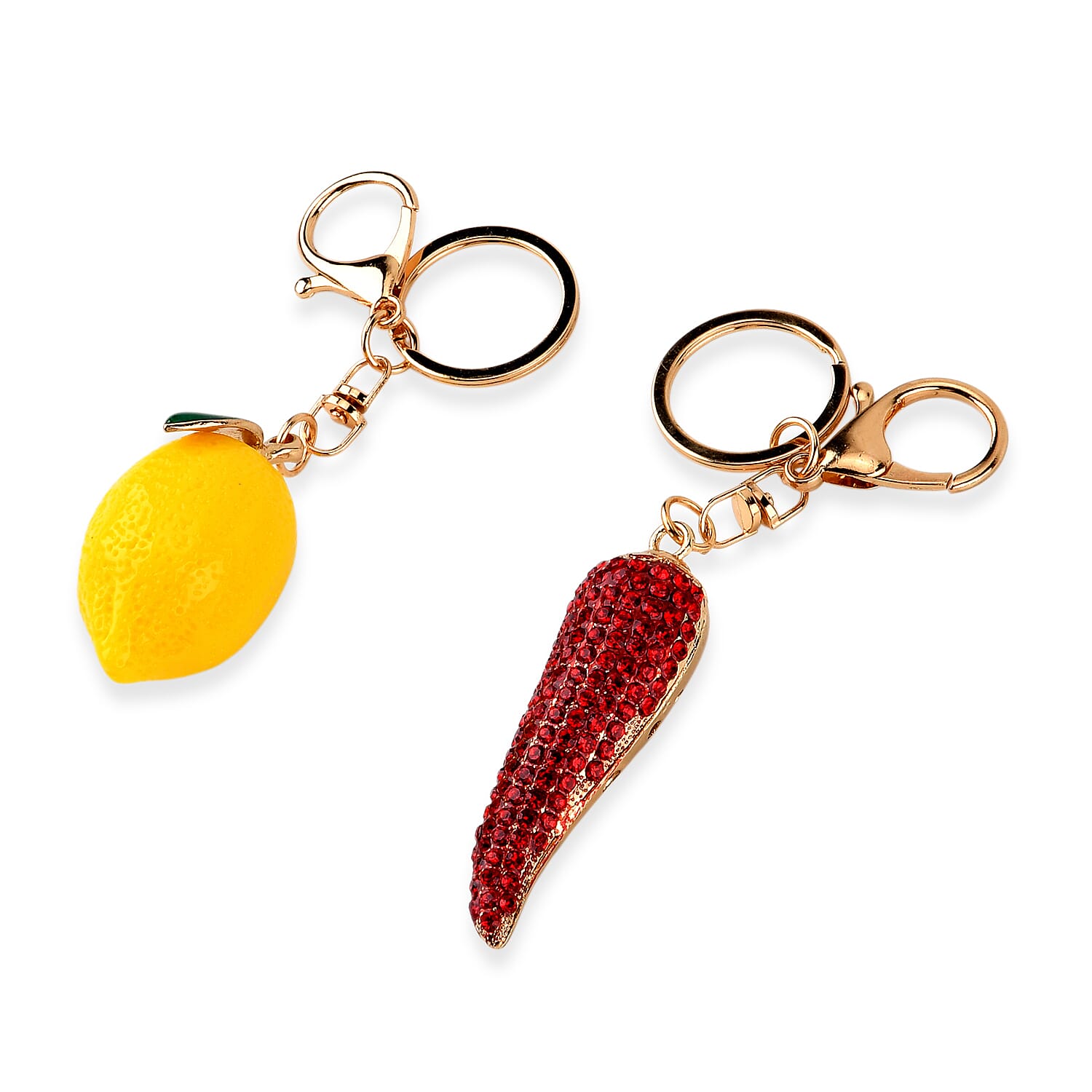 Keychain (Size - One Size) - Yellow Red