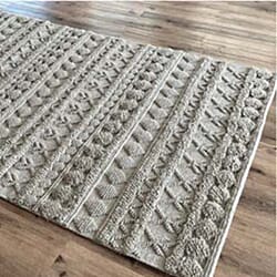 Zephyr Wool Rug (70 x 140 cm) - Grey