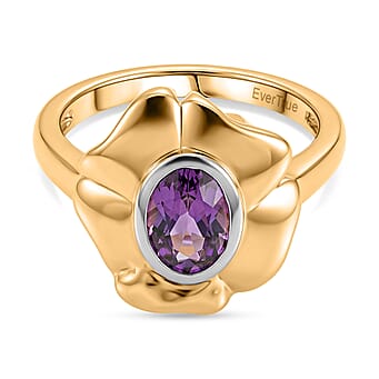 https://tjcuk.sirv.com/Products/85/2/8527162/EverTrue-African-Amethyst-Solitaire-Floral-Ring-in-Yellow-Gold-Tone_8527162.jpg?w=342&h=342