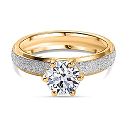 Luxuriant Lab Grown Diamond SI-GH Solitaire Ring in Sterling Silver 1.00 Ct.