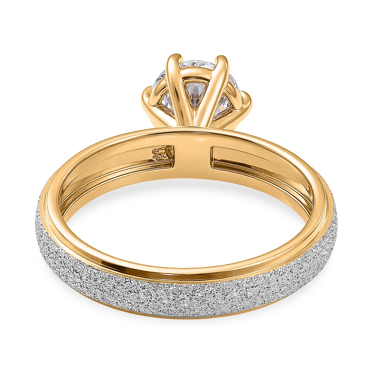 Luxuriant Lab Grown Diamond SI-GH Solitaire Ring in Sterling Silver 1.00 Ct.