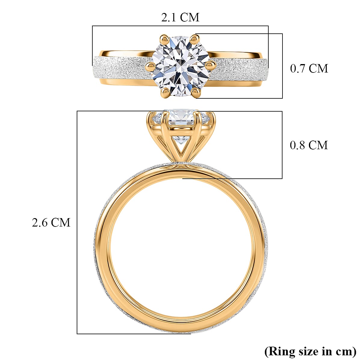 Luxuriant Lab Grown Diamond SI-GH Solitaire Ring in Sterling Silver 1.00 Ct.