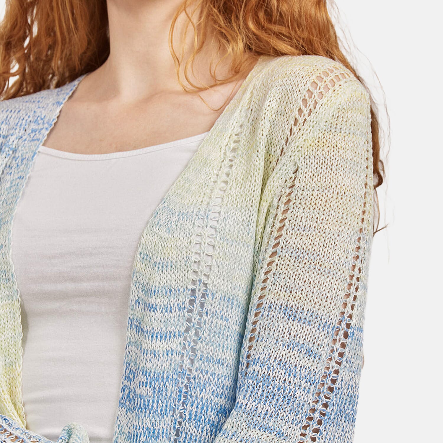 Mudflower Acrylic Cardigan