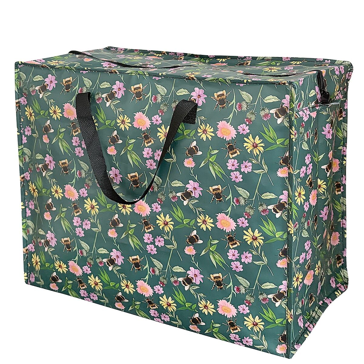 Jumbo Floral Print Storage Bag (58 x 30cm) - Multi Colour