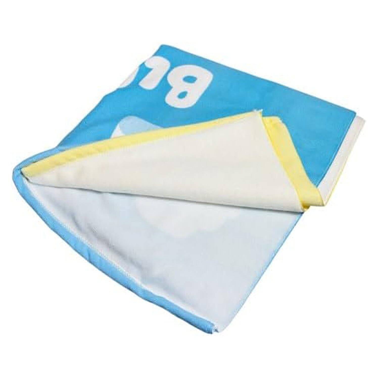 Bluey Microfibre Kids Towel (140 x 70 cm) - Blue
