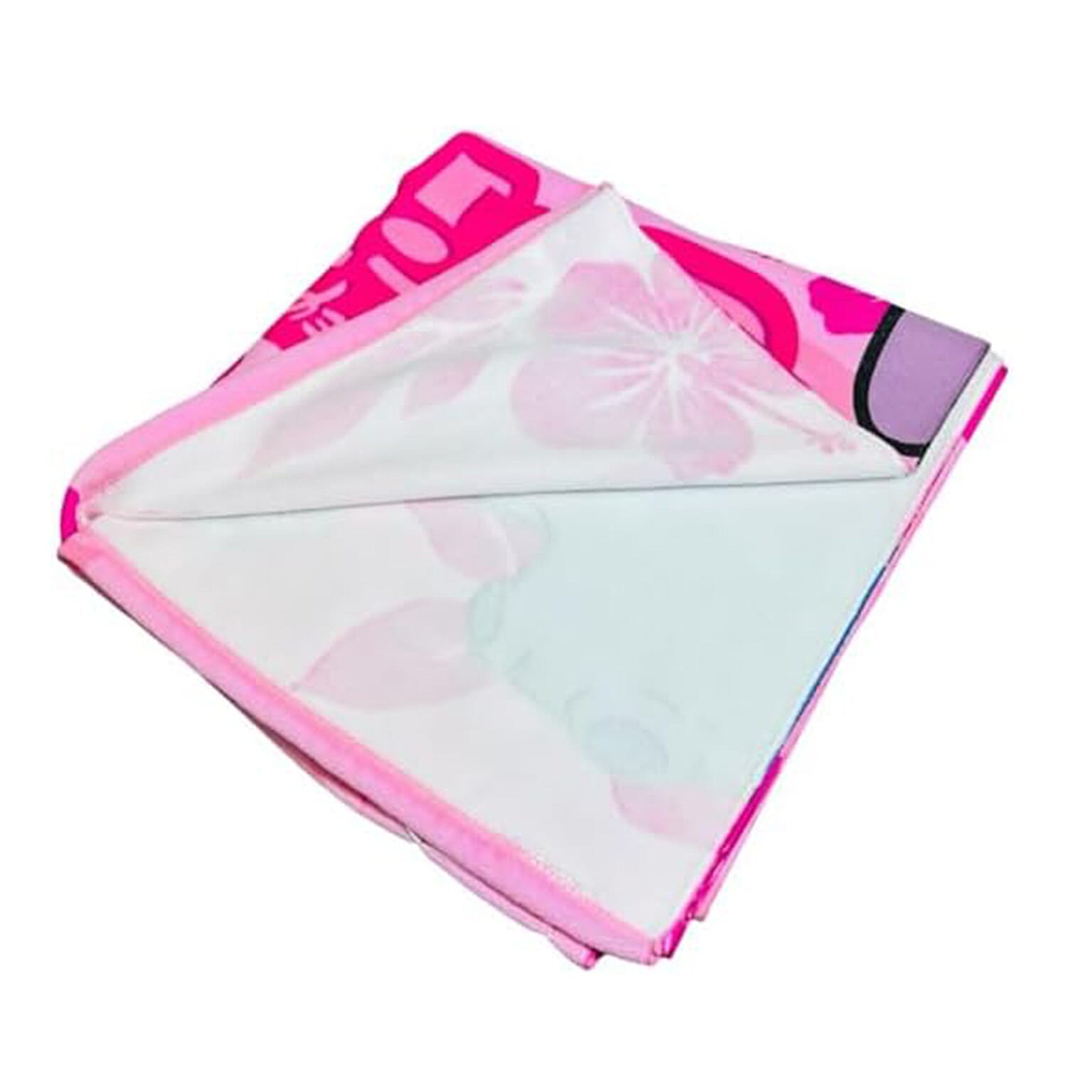 Disney Stitch Microfibre Kids Towel (140 x 70 cm) - Pink