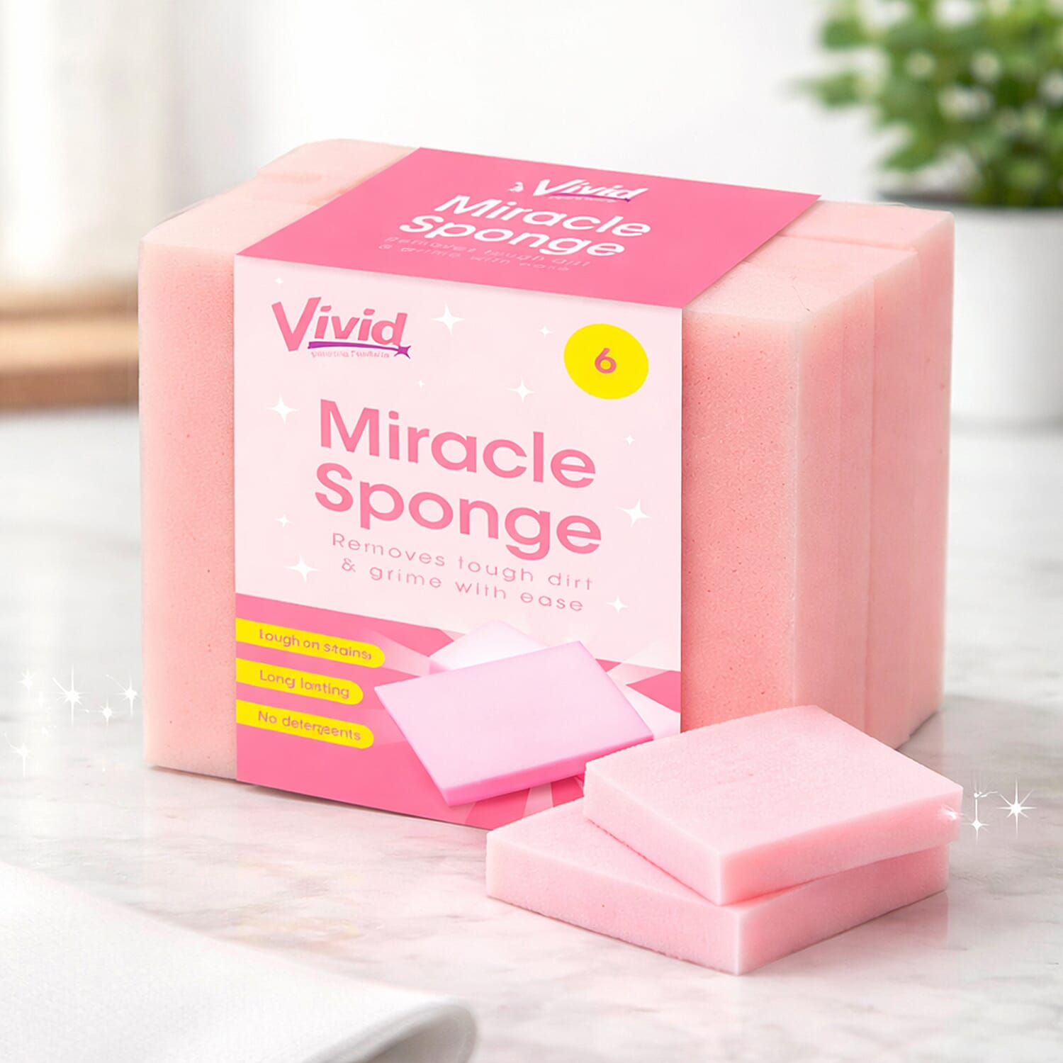 TJC Special Sponge (Size - One Size) - Pink