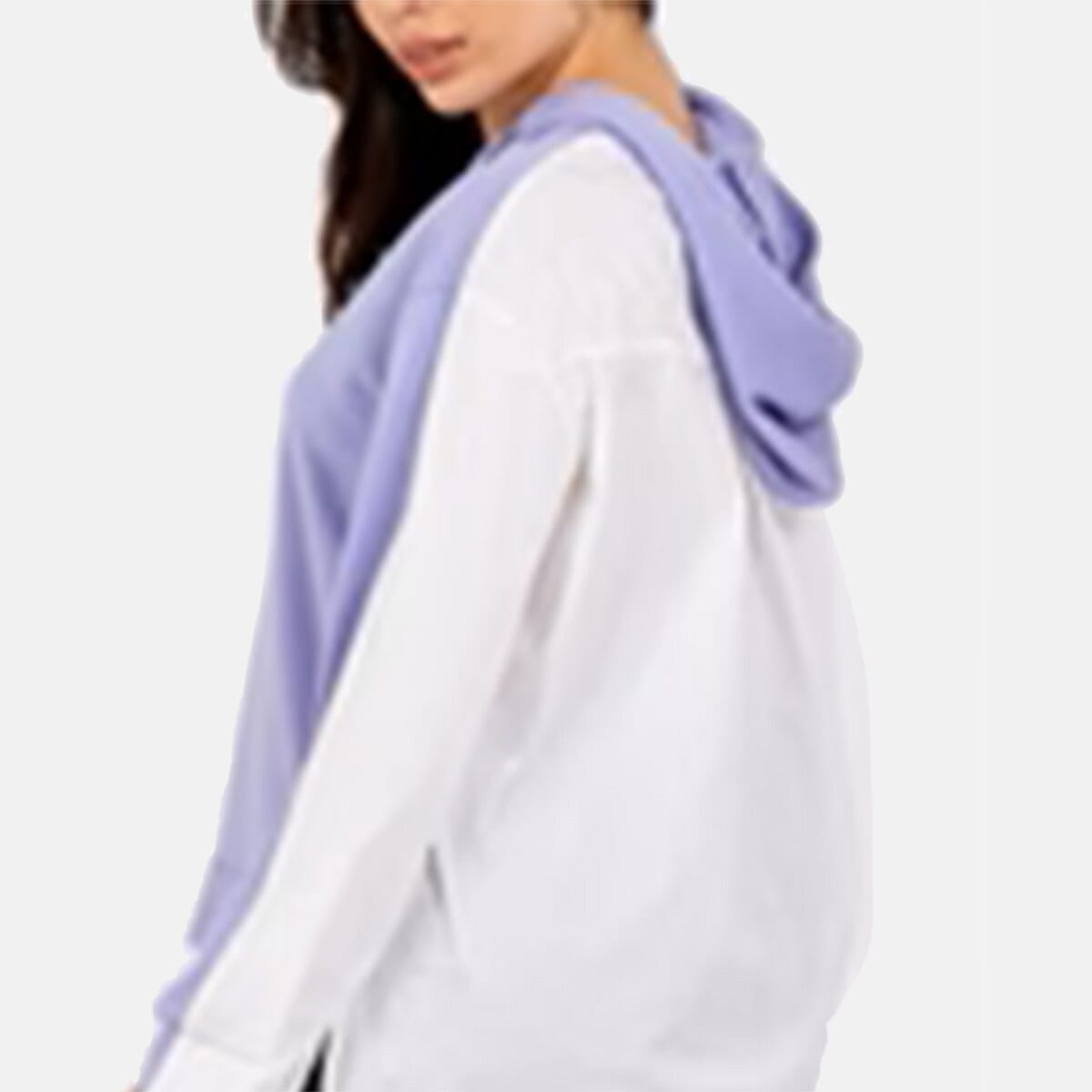 QED London Pullover Sweatshirt Hoodie With Shirt