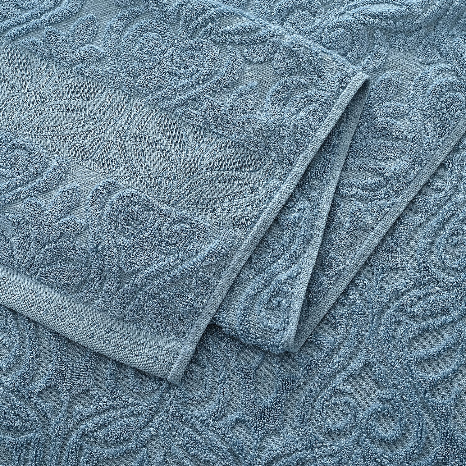 Set of 2 Bamboo Towels - Blue
