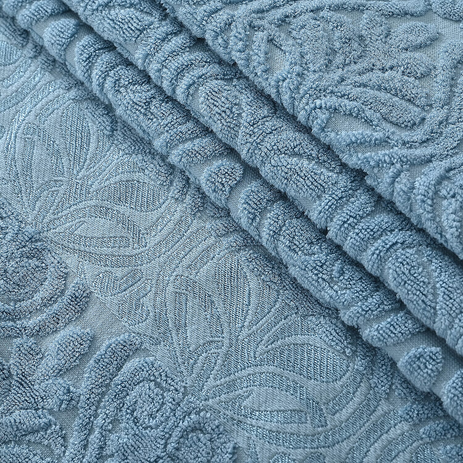 Set of 2 Bamboo Towels - Blue