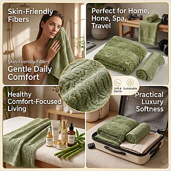 https://tjcuk.sirv.com/Products/85/3/8530574/Bamboo-Patterned-Towel-Size-70x1-cm-Green_8530574_2.jpg?w=342&h=342