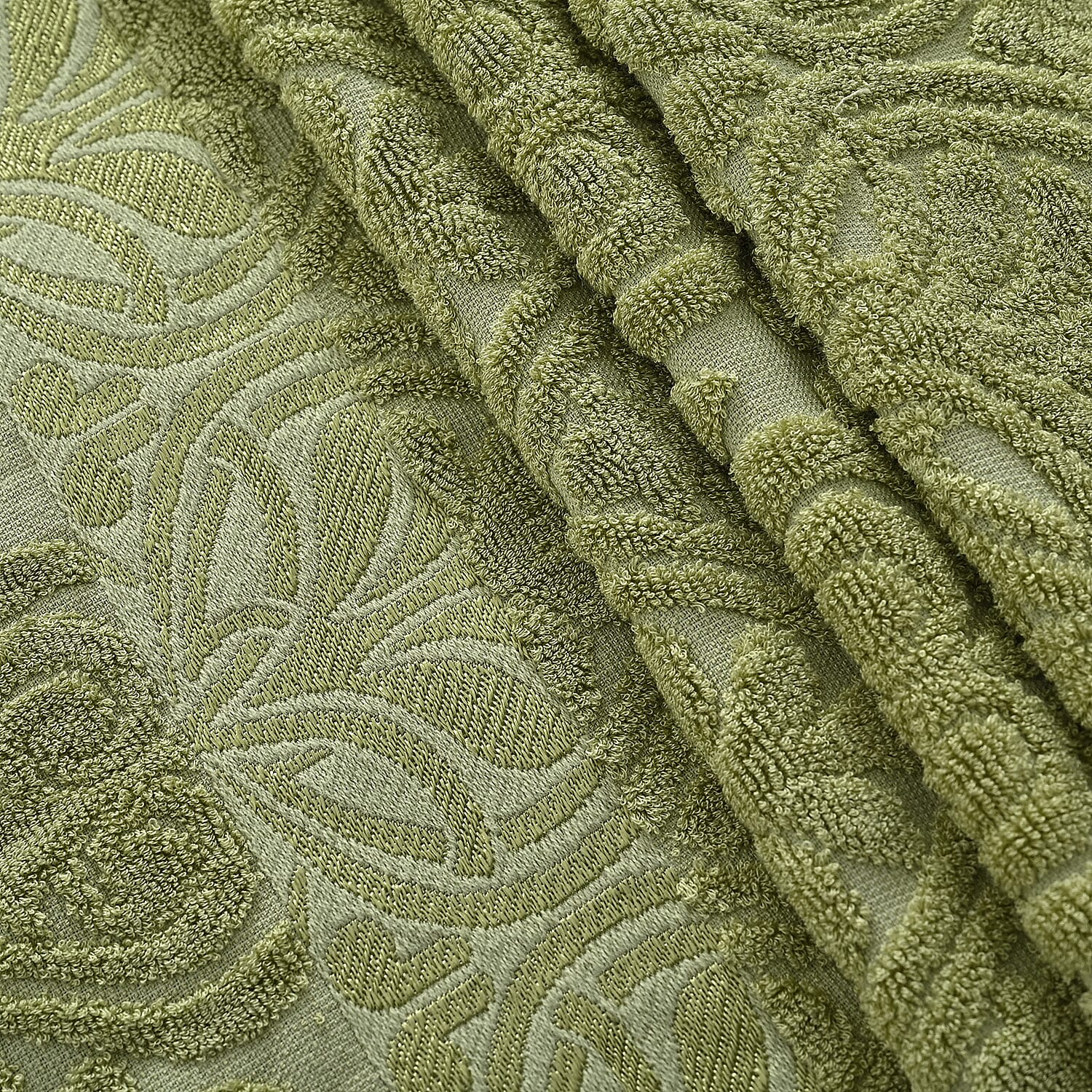 Set of 2 Bamboo Towel - Green