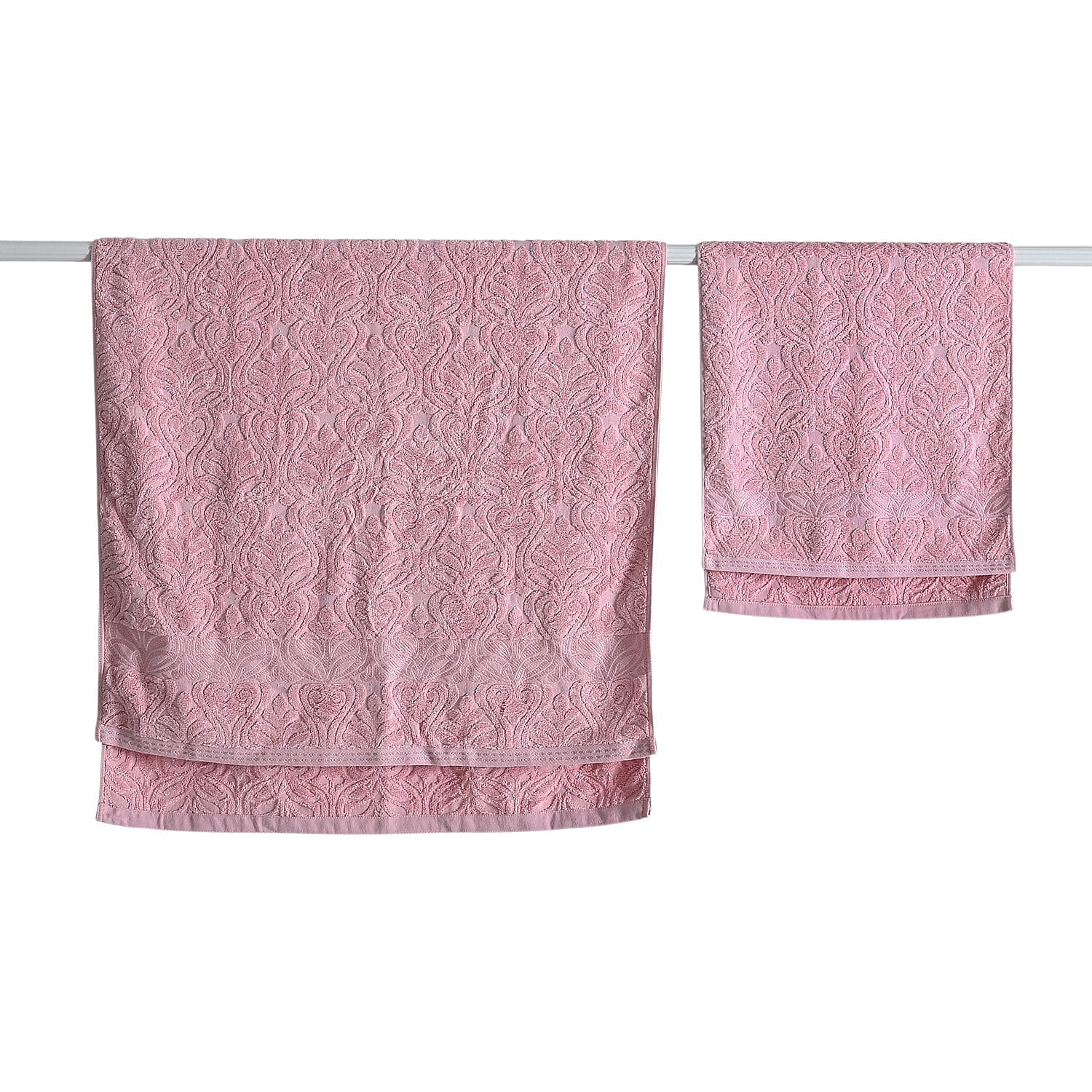 Set of 2 Bamboo Towel - Pink