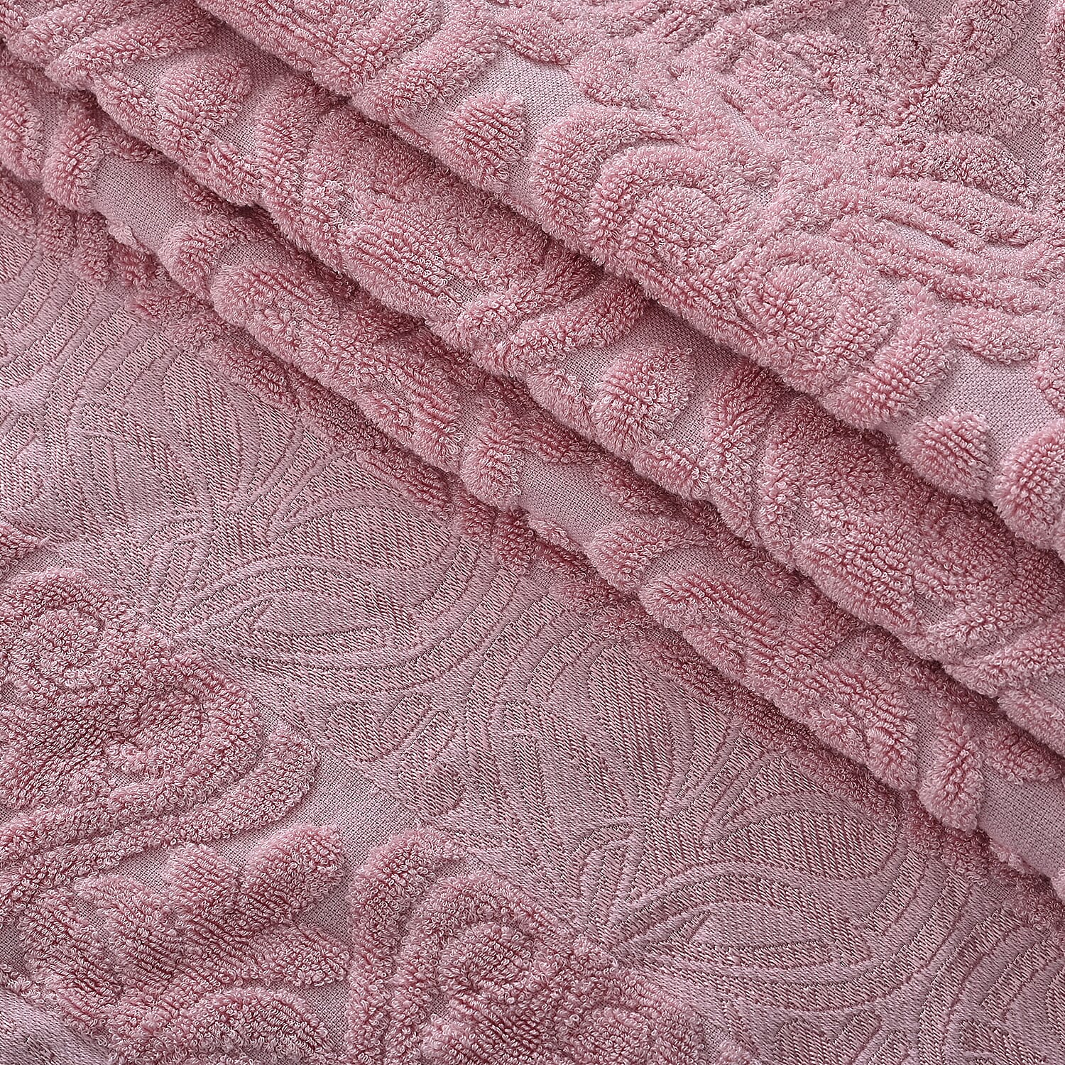 Set of 2 Bamboo Towel - Pink
