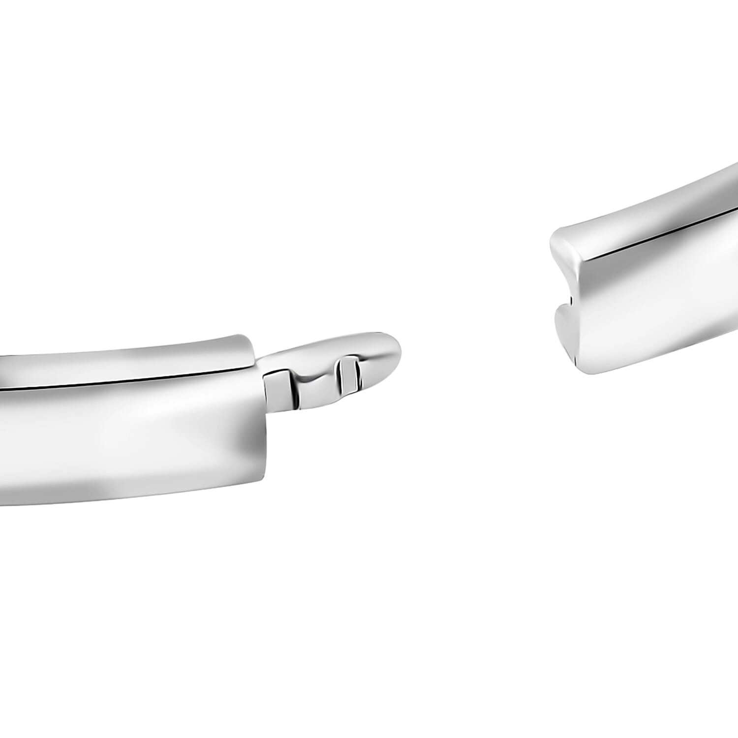 Blue Cubic Zirconia Criss Cross Bangle (Size - 7.5) 10.00 Ct.