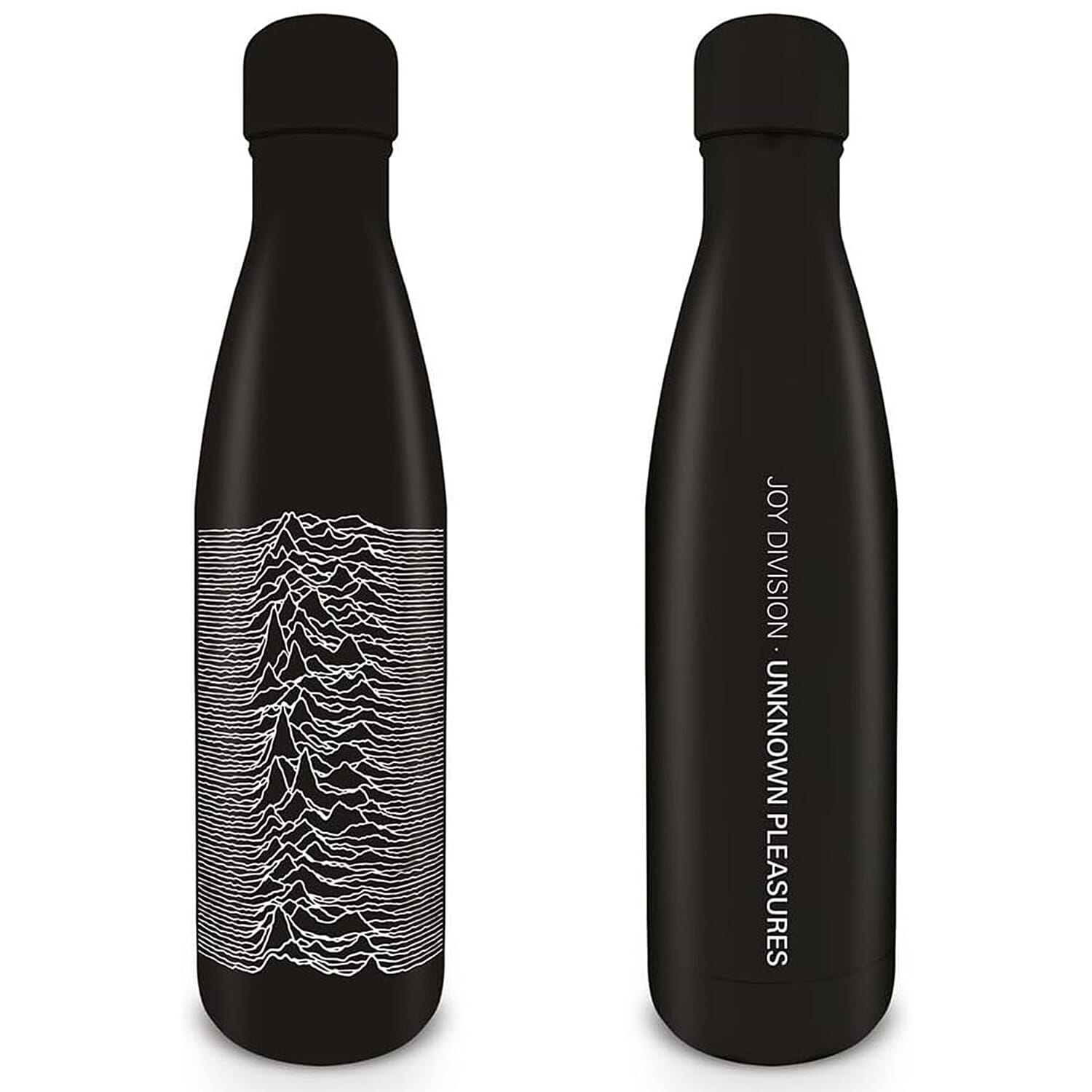 Joy Division Metal Drinks Stainless Steel Bottle - Black
