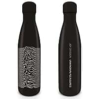 Joy Division Metal Drinks Stainless Steel Bottle - Black