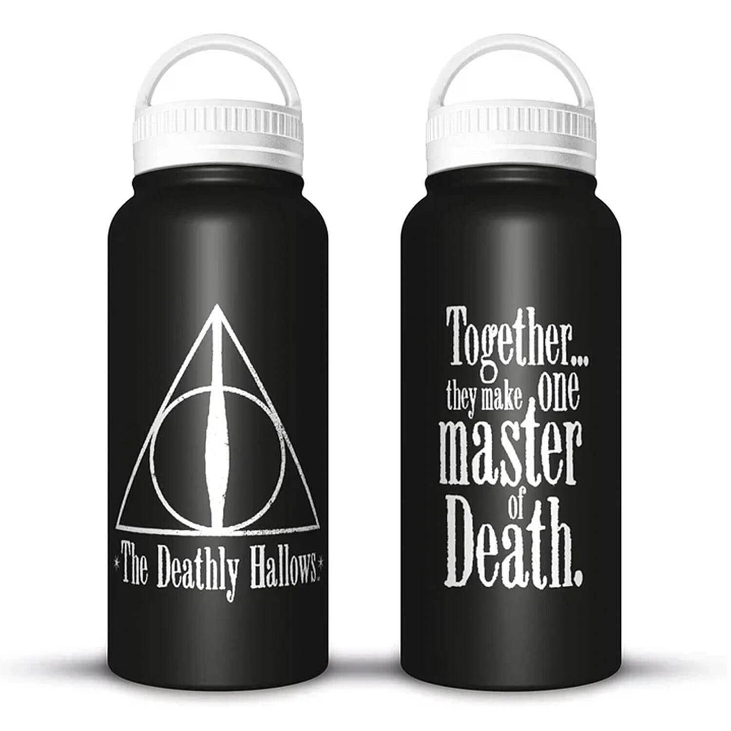 Deathly Hallows Metal Flask - White