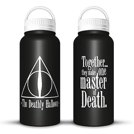 Deathly Hallows Metal Flask - White