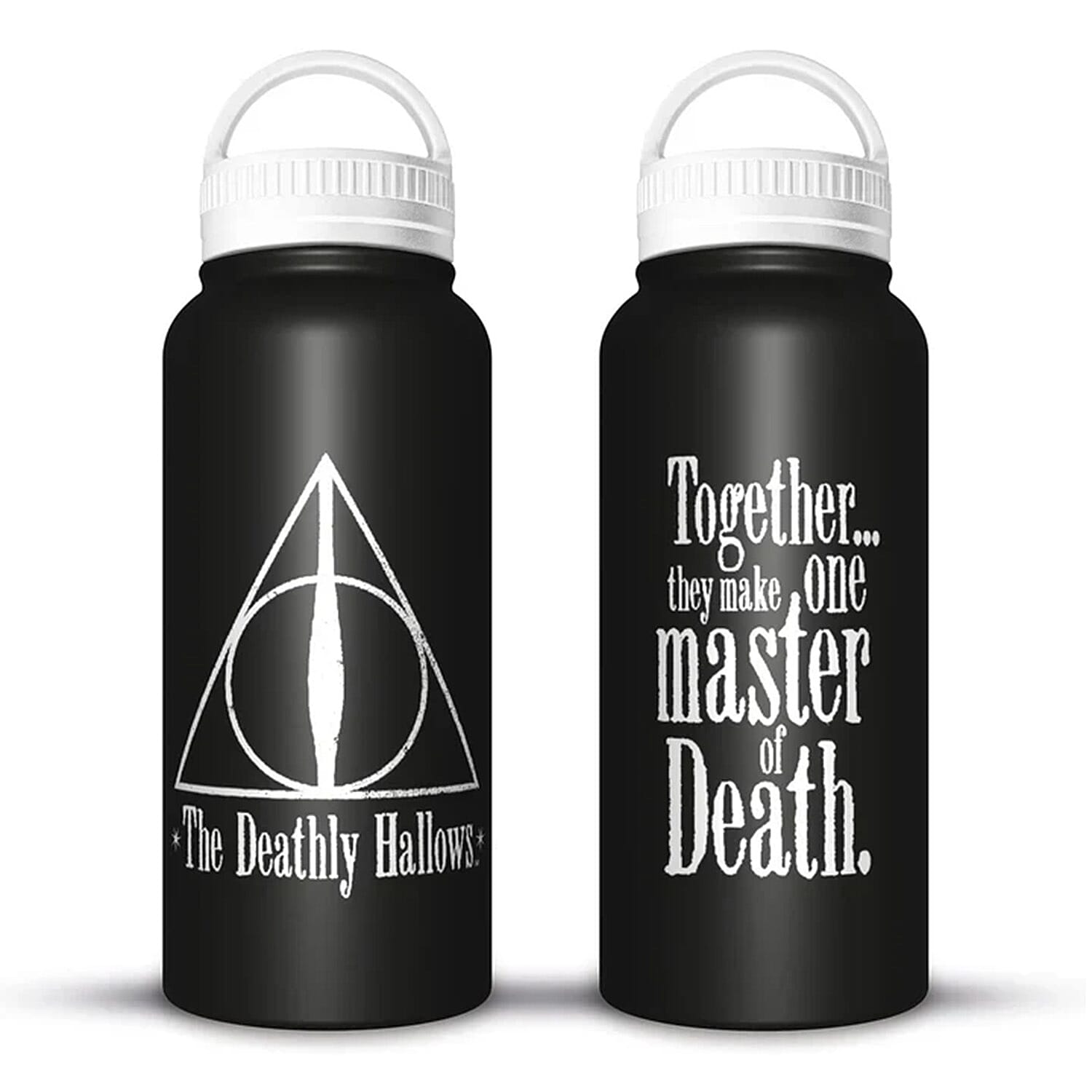 Deathly Hallows Metal Flask - White