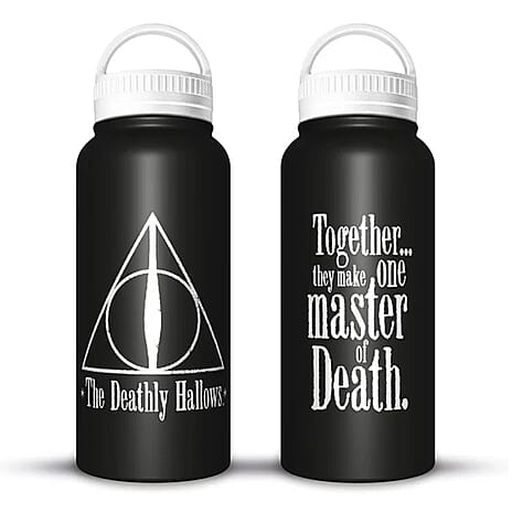 Deathly Hallows Metal Flask - White