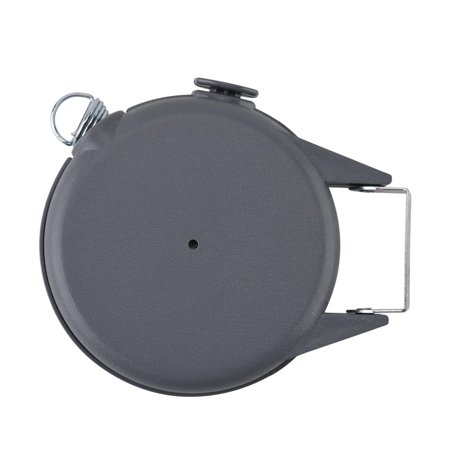 15m Retractable Clothesline Wall-Mounted Washing Line Kit with 12 Wooden Pegs - Fixings - Grey