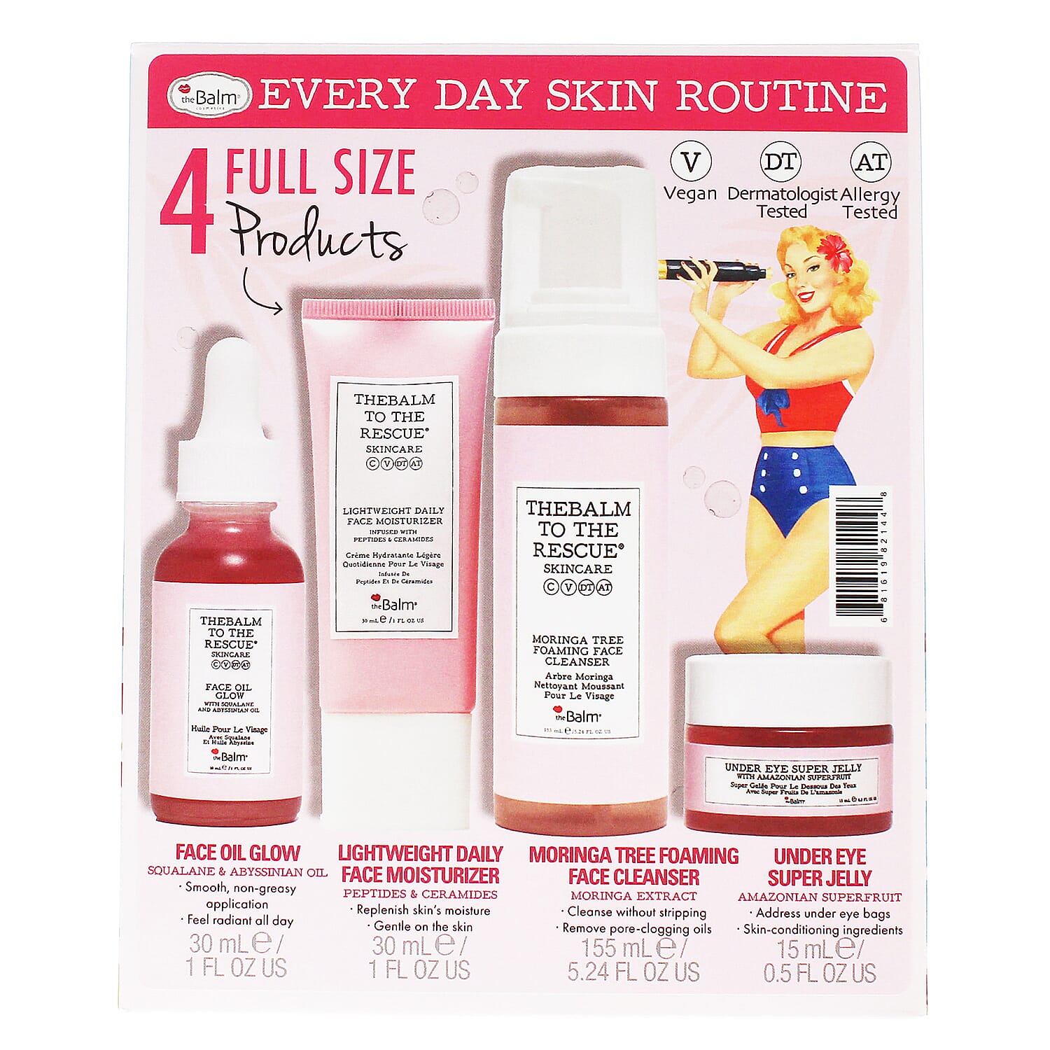 THEBALM OH SO GLOW SET 3PC