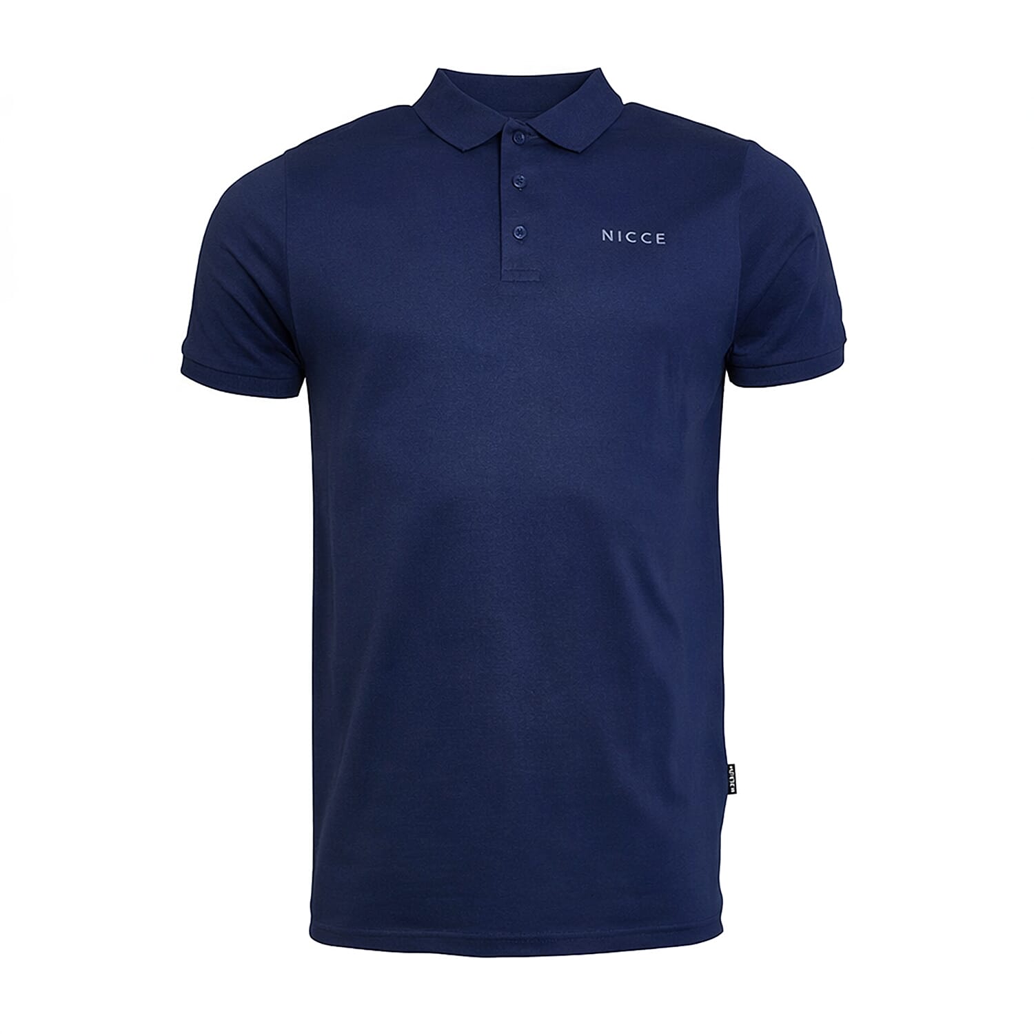 Nicee-Mens-100-Cotton-Polo-Size-M-Navy