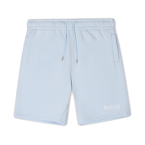 Nicce Mens Brushed Back Fleece Shorts (Size XL) - Blue