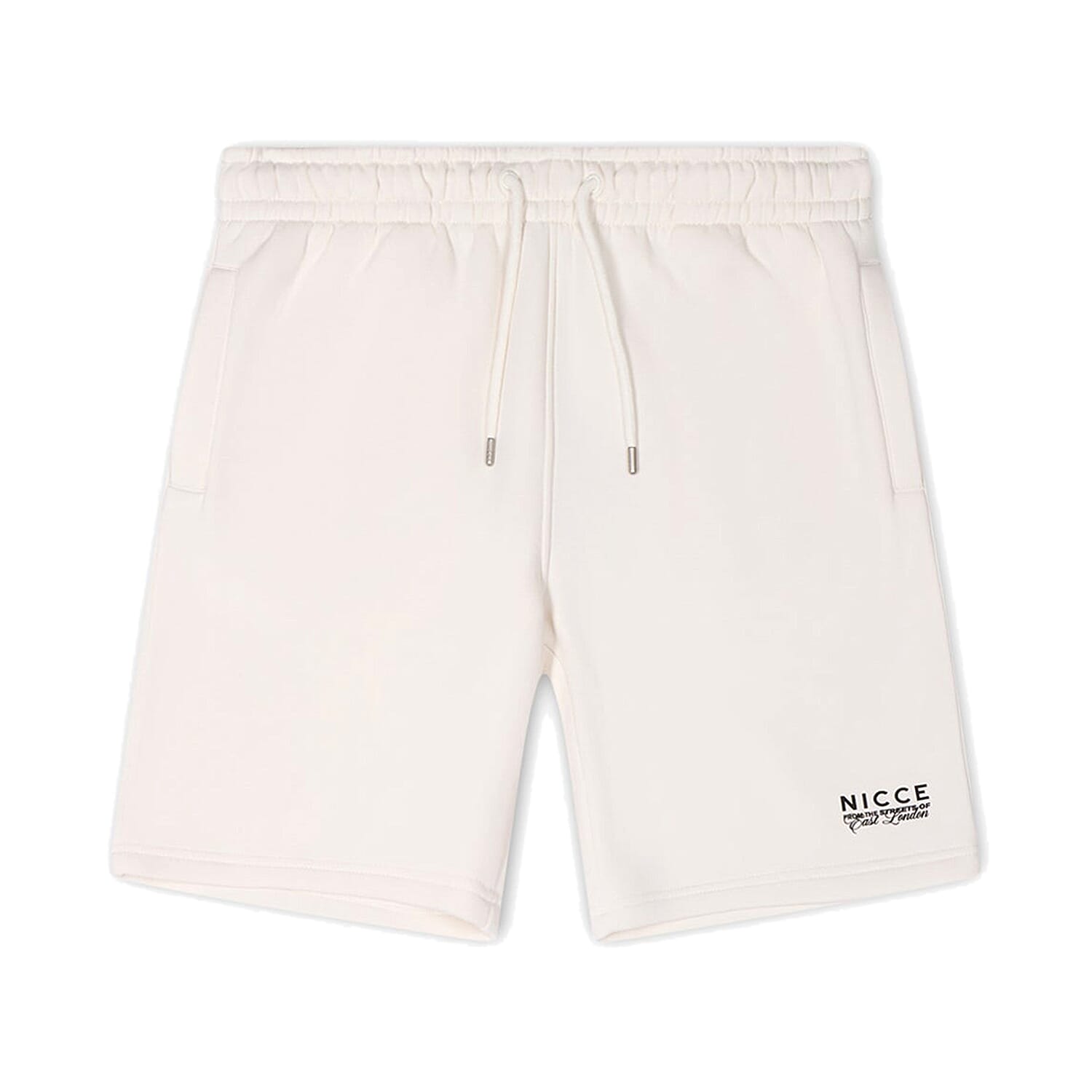 Nicce-Mens-Brushed-Back-Fleece-Shorts-Size-M-Grey