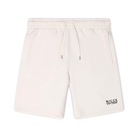 Nicce Mens Brushed Back Fleece Shorts (Size XXL) - Grey