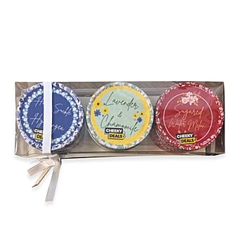 https://tjcuk.sirv.com/Products/85/3/8537565/Set-of-3-Tin-Candles-Honeysuckle-and-Hydrangea-Lavender-Chamomile-and-_8537565.jpg?w=342&h=342