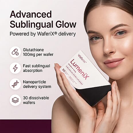 BRAND NEW LAUNCH - Glutathione Patented Sublingual WaferiX Technology - 30 Wafers