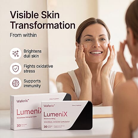 BRAND NEW LAUNCH - Glutathione Patented Sublingual WaferiX Technology - 30 Wafers
