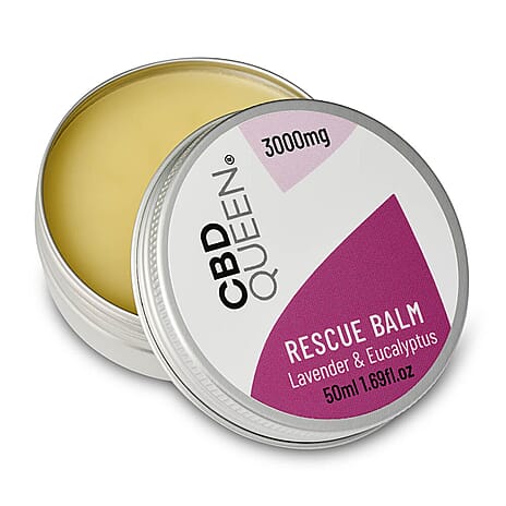 CBD Queen  Rescue Balm 6% (3000mg) - 50ml