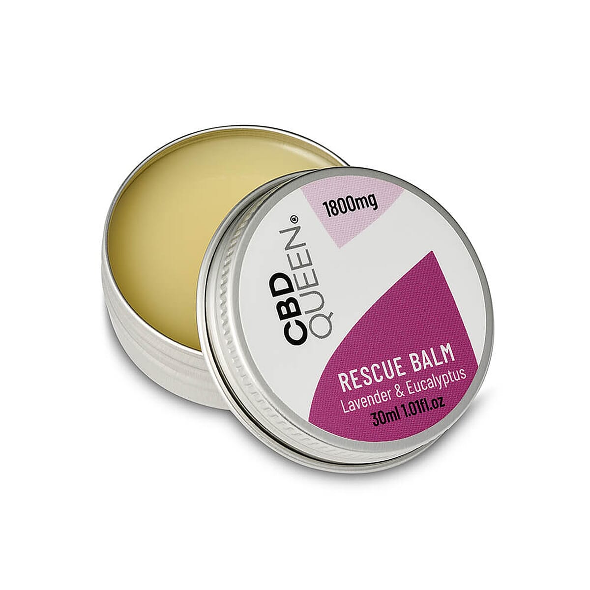 CBD Queen- Rescue Balm 6% Super Strength - Lavender & Eucalyptus (30ml)
