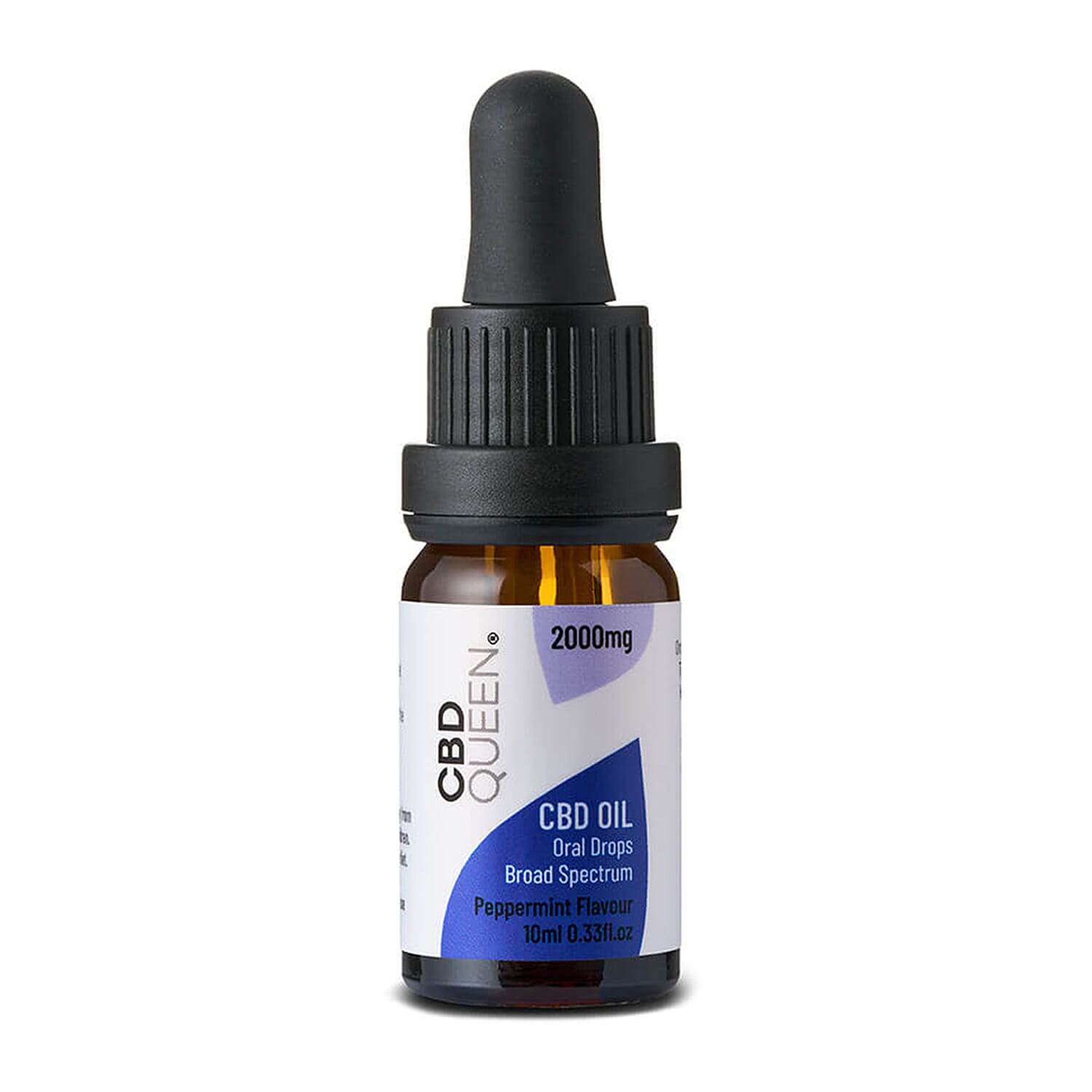 CBD Queen- Broad Spectrum Oil 20% - 2000mg - Peppermint - 10ml