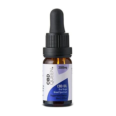 CBD Queen- Broad Spectrum Oil 20% - 2000mg - Peppermint - 10ml