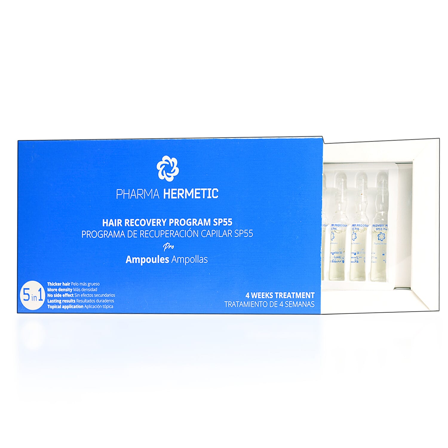 NEW LAUNCH- Pharma Hermetic Hair Recovery Program - 10 X 2ml AMPOULES