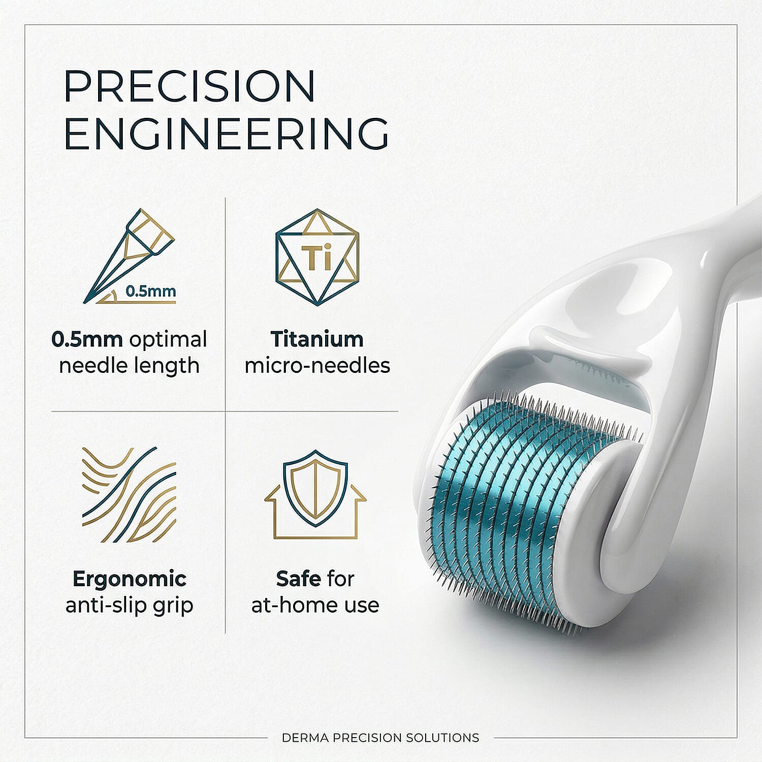 NEW LAUNCH- Pharma Hermetic DRS Derma Roller 0.5mm