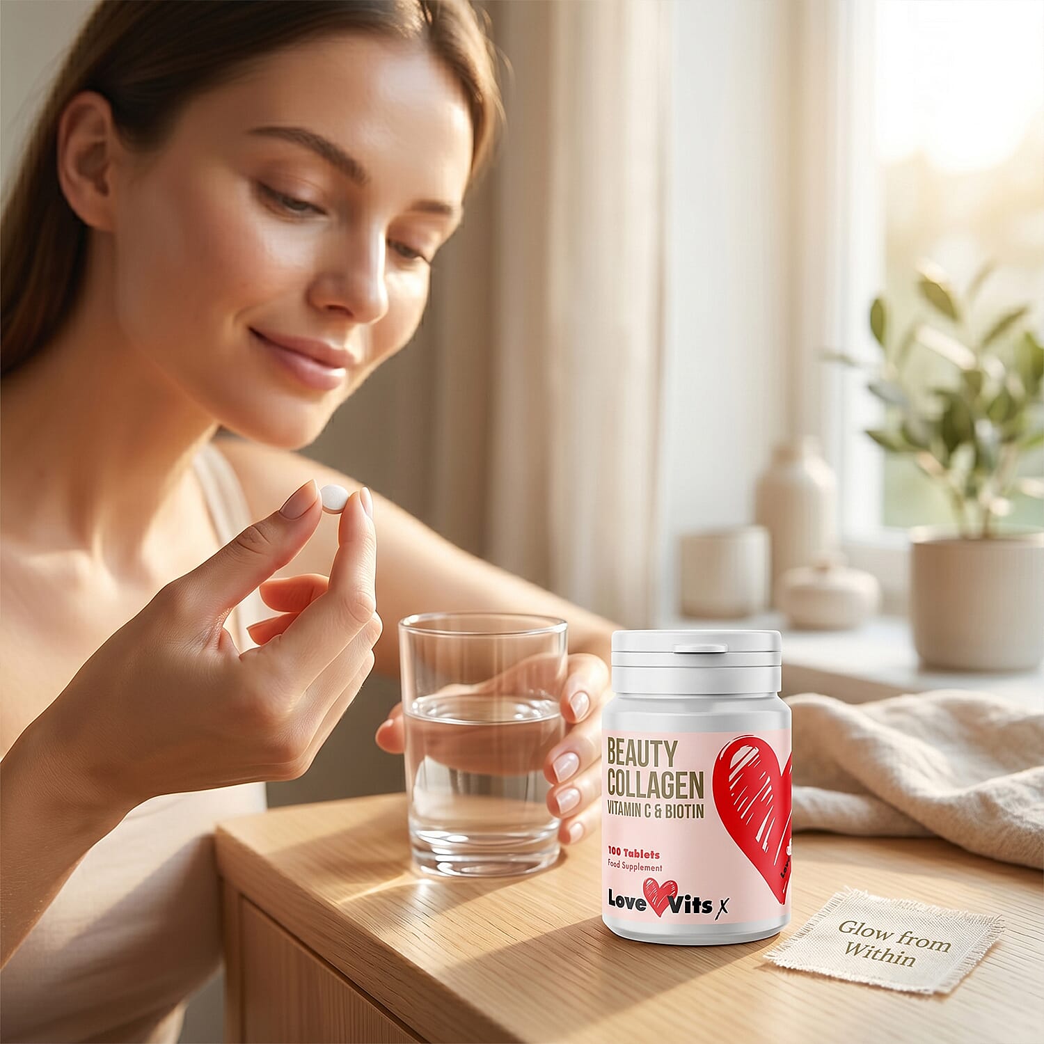 NEW LAUNCH- Love Vits Collagen - 100 Tablets