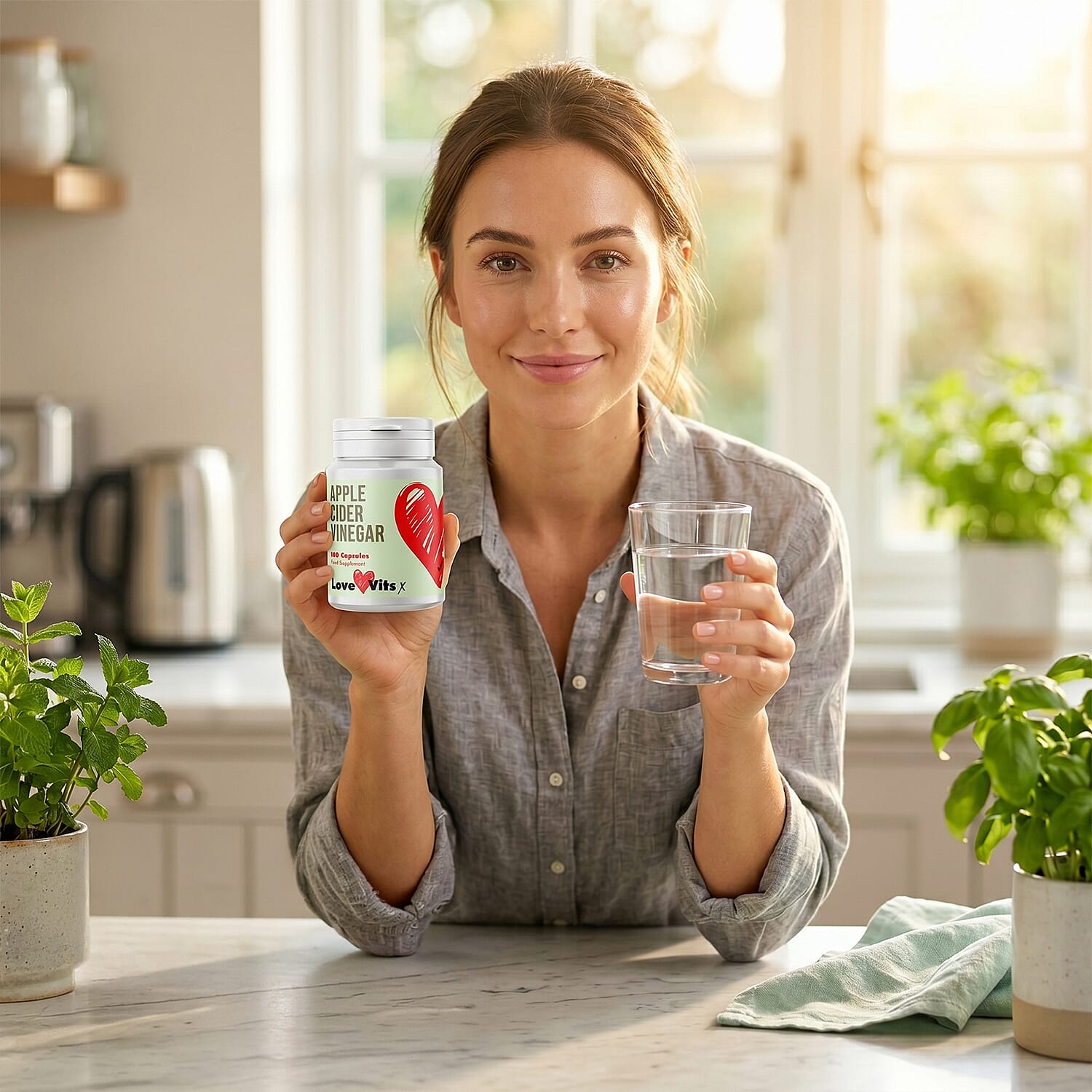 NEW LAUNCH- Love Vits Apple Cider Vinegar - 100 Tablets