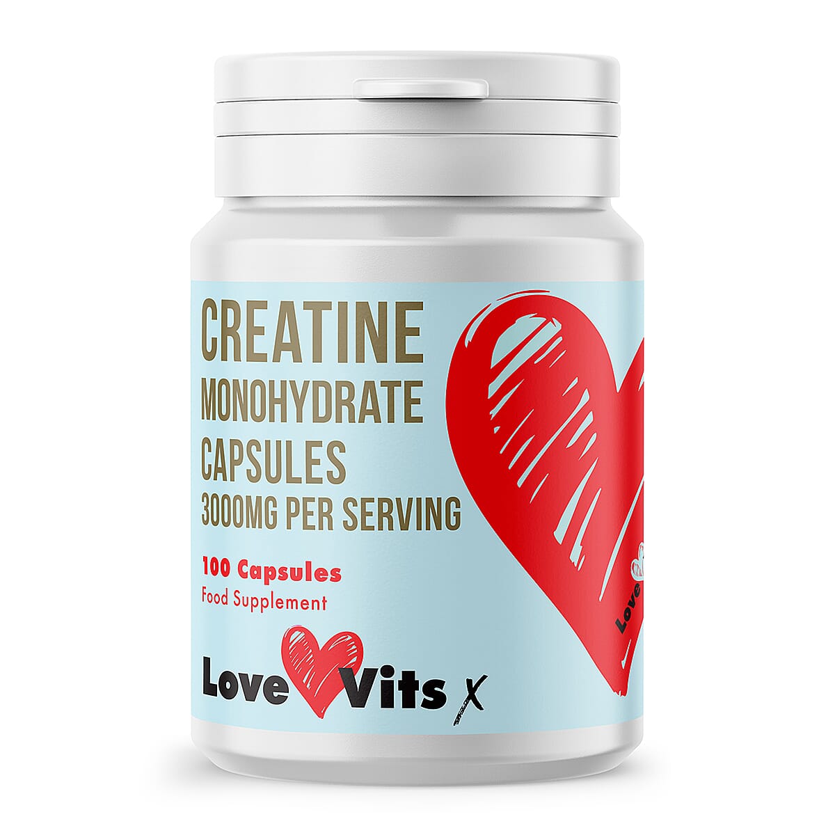 NEW LAUNCH- Love Vits Creatine - 100 Tablets