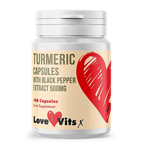NEW LAUNCH- Love Vits Turmeric - 100 Tablets