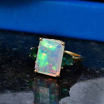 https://tjcuk.sirv.com/Products/85/3/8538479/Luxuriant-Ethiopian-Opal-and-Lab-Grown-Emerald-Ring-in-18K-Vermeil-Yel_8538479_2.jpg?w=342&h=342